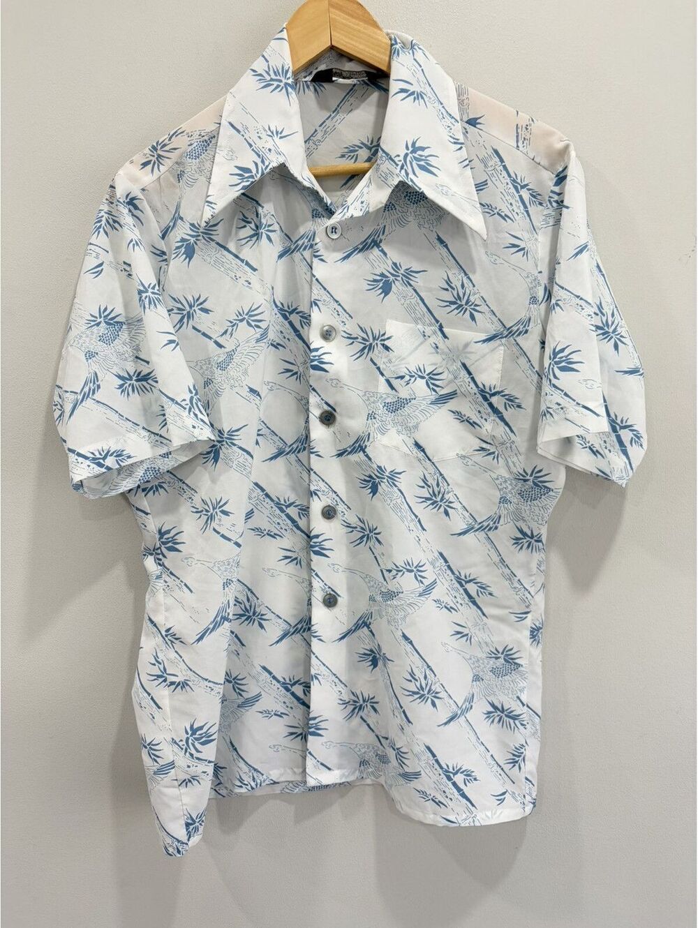Vintage 70s Studio One Campus Camp Collar Shirt button up